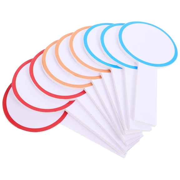 UPOUART 20Pcs Erasable Handheld Whiteboard Practical Scoreboard for DIY Use and Scoring