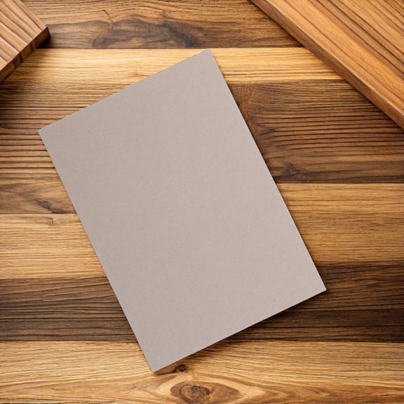 UPOUART 20Pcs Heavy Duty 1Mm Chipboard Sheets Grey Paperboard for Scrapbooking and Model Making