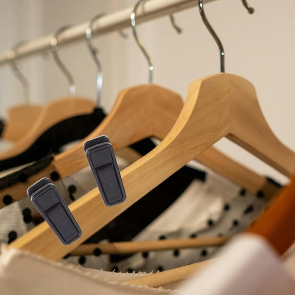 UPOUART Black -Resistant Hanger Clips for Laundry, Clothes Drying Clips, Practical Household Accessories for Home Use
