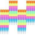 thumbnail image 1 of UPOUART 20Pcs Plastic Stacking Pencils Multi Abs Writing Tools Stackable Design, 1 of 8