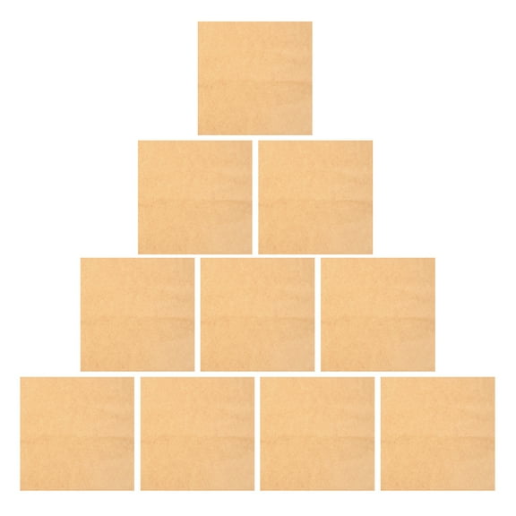 UPOUART 20Pcs Sandwich Wraps Greaseproof Beige Paper Sheets Ideal for Food Baskets and Pottery