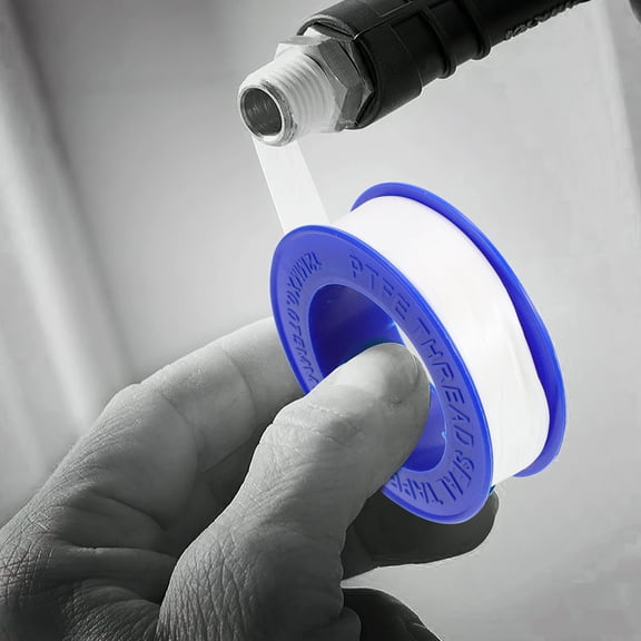 UPOUART 20Pcs Sealing Tape Ptfe White Strong Acid Resistant Tape for Plumbing and Gas Tube Connections