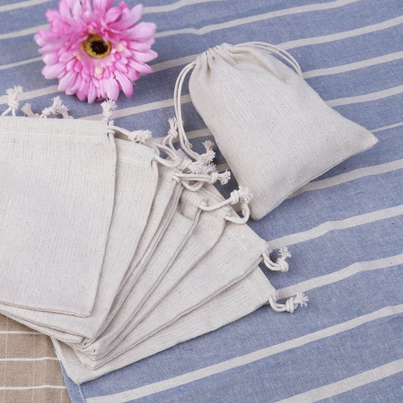 UPOUART 20Pcs Small Drawstring Bag for present Bag Portable 6.01X2.67X2.67in