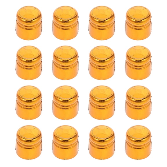 UPOUART 20pcs Flagpole Toppers Flagpole Ornament Topper Golden PP Decorative for Indoor Use