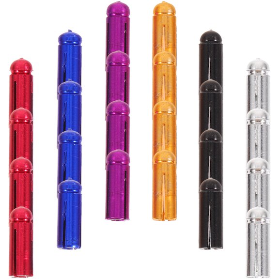 UPOUART 24Pcs Professional Flight Aluminum Alloy Wing Fixators Durable Flight Accessories