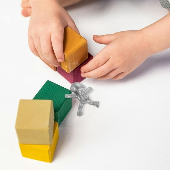 UPOUART 24Pcs Sticky Ceiling Balls Sticky Wall Guys Outer Space Party Favors Bendable Fun