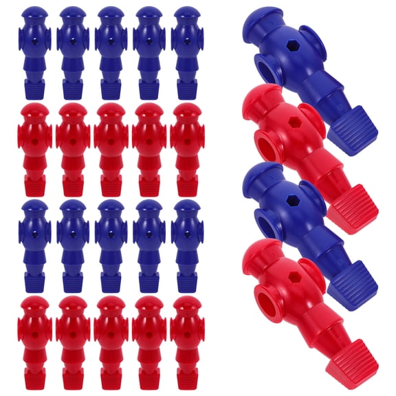 UPOUART 26-Piece Foosball Table Accessories Set with Plastic Parts, Vivid Design for Table Football Fans and Gear