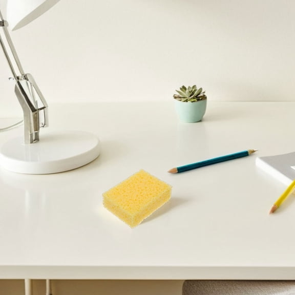 UPOUART 2-Pack Yellow Acrylic Painting Sponges for Crafting, Water Retention, Design Tools