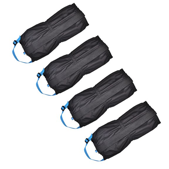 UPOUART 2Pairs Lightweight Waterproof Outdoor Skiing Gaiters Breathable Nylon Gaiters for Adults