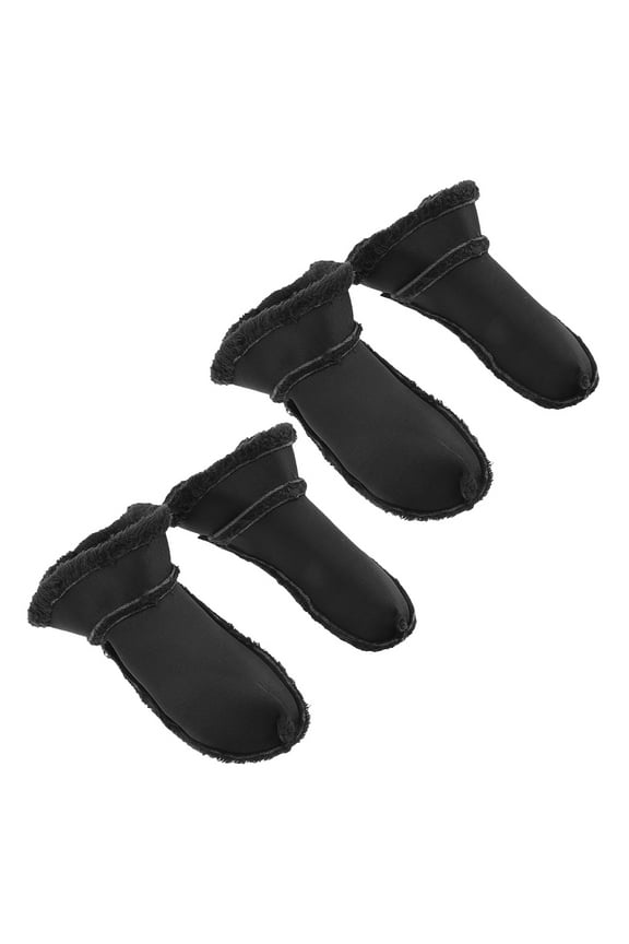 2Pairs Soft Plush Furry Shoe Liners for Boots Clogs and Sneakers Winter Warmth