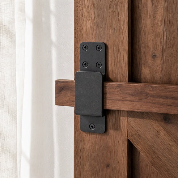 UPOUART 2pcs Door Security Bracket U Bracket Sliding Bar Support Holder