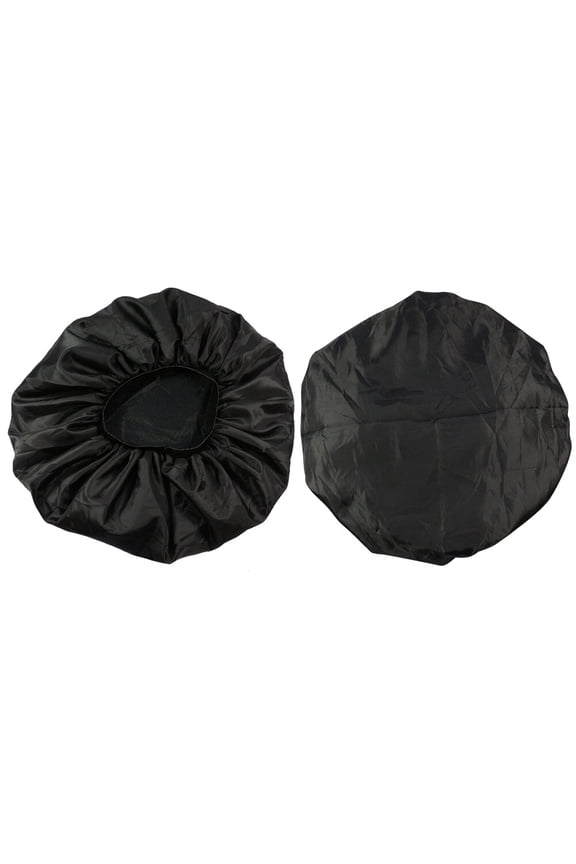 2-Pack Double Layer Satin Sleep Caps for Women, Hair Night Hats for Frizz Control and Moisture Retention
