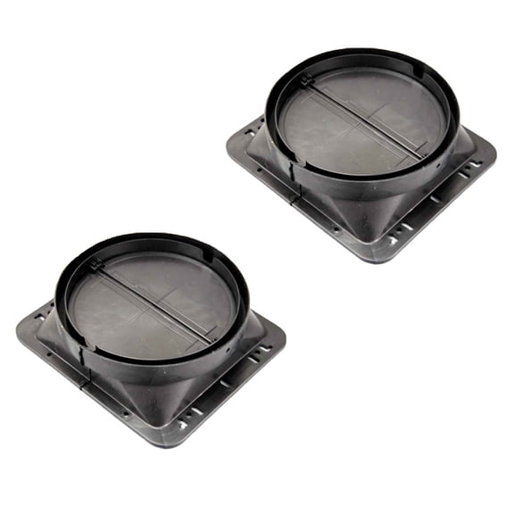 UPOUART 2-Pack Kitchen Range Hood Base Accessories Made of PP Material