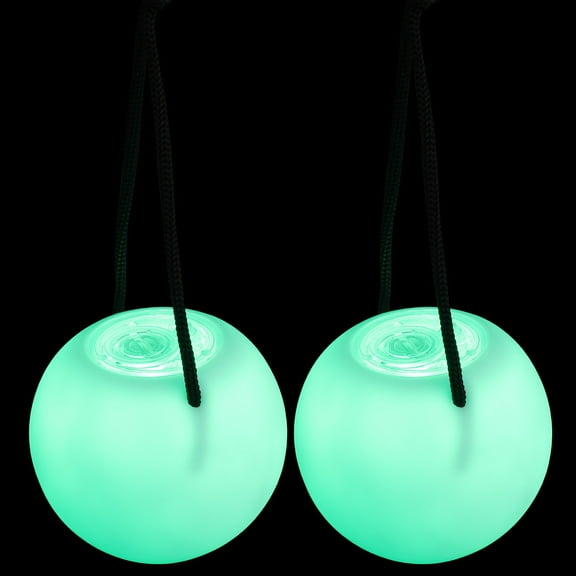 UPOUART 2Pcs Juggle Balls Beginner Kit Lighted Balls for Juggling Adults Teenagers