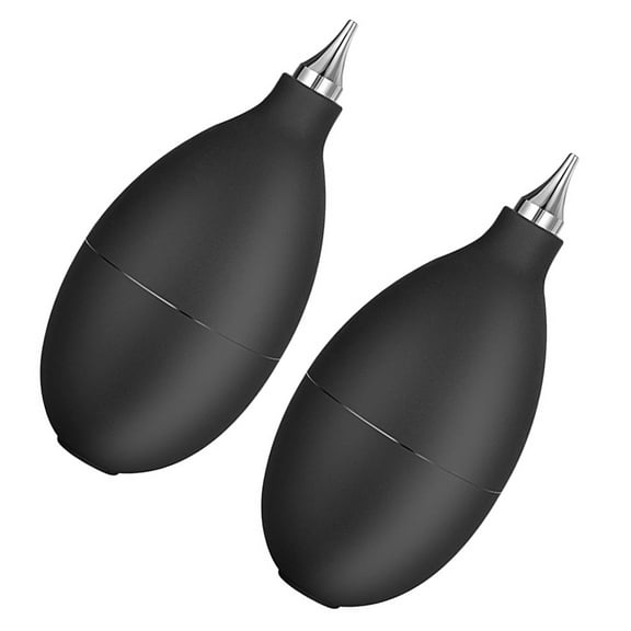 UPOUART 2Pcs Dust Cleaner Air Blower for LCD Screen and Camera Lens with Easy Operation Black
