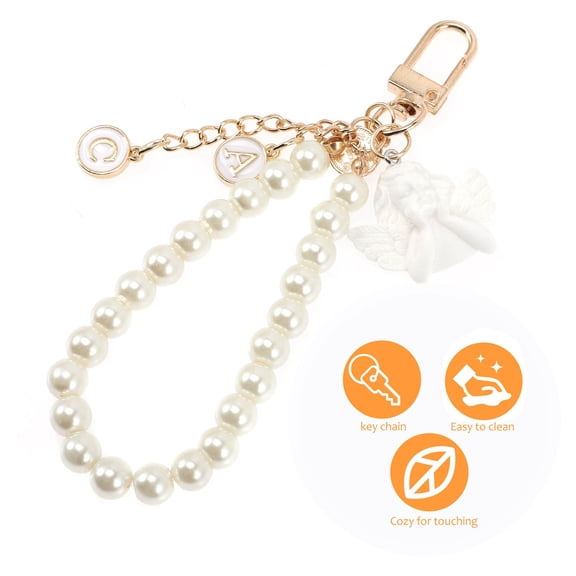 UPOUART 2-Pack Stylish Keychain Set Decorative Hanging Charms for Backpacks, Purses, and Bag Accessories
