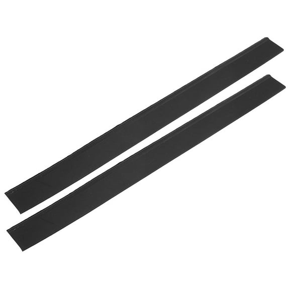 UPOUART 2Pcs Glass Squeegee Rubber Replacement Pad Black for Car Window Cleaning