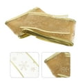 thumbnail image 1 of UPOUART 2Pcs Golden Festive Ribbon for Holiday Wrapping 15.7X2.5X0.04In, 1 of 8
