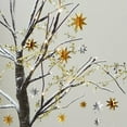 thumbnail image 1 of UPOUART 2Pcs Golden Party Star Banner Hanging Decoration for Indoor and Outdoor Celebration, 1 of 8