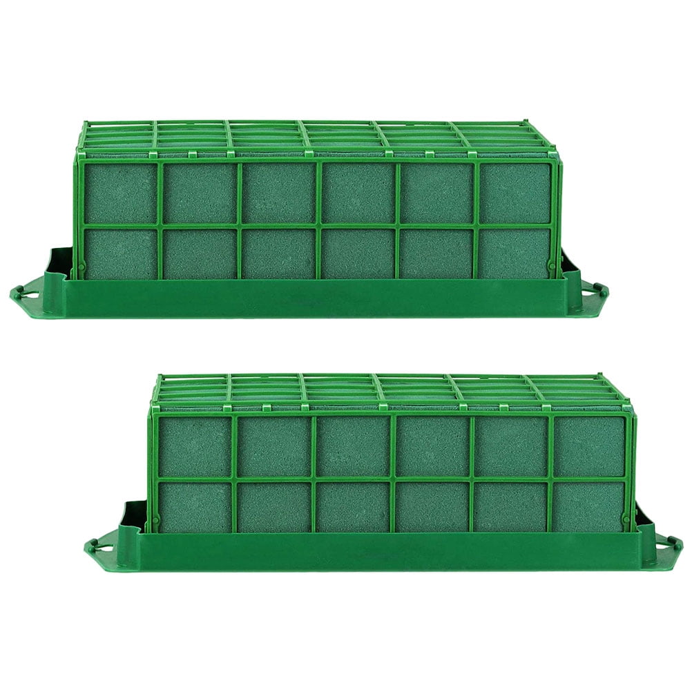 UPOUART 2- Floral Foam Cage for Flower Arrangements, Crafts, Weddings, and Special Event Decorations