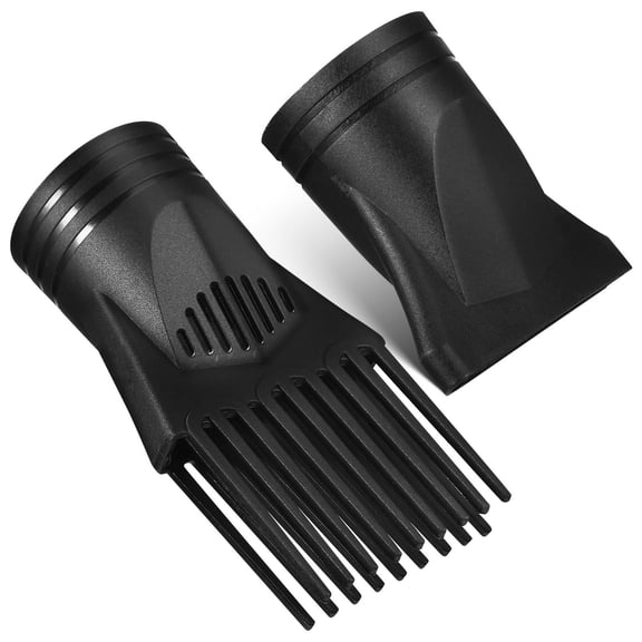 UPOUART 2Pcs Hair Dryer Nozzle Attachments Universal Fit for Straightening and Curling Hair
