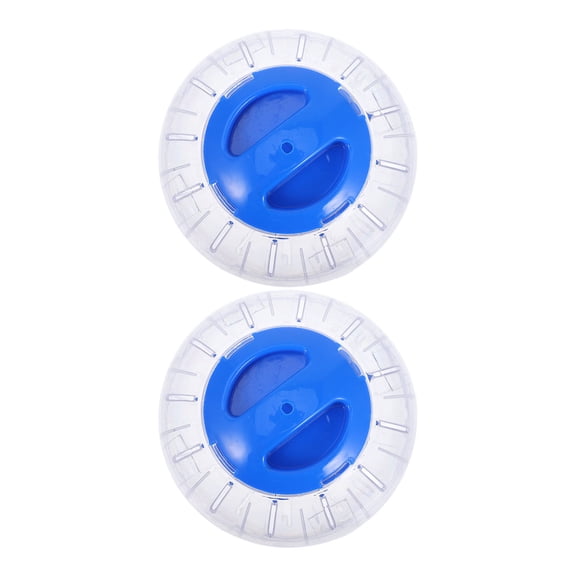 UPOUART 2Pcs Hamster Ball Blue Plastic Small Pet Exercise Ball Safe Running Sphere for Gerbils