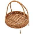 thumbnail image 1 of UPOUART Woven Rattan Tray Basket and Dessert Display, Wicker Storage Organizer for Kitchen and Home Use, 1 of 8