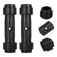 thumbnail image 1 of UPOUART 2Pcs Kayak Paddle Joint Connectors Black ABS Plastic for Boat Canoe Paddle Connection, 1 of 8