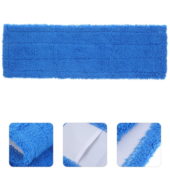 UPOUART 2-Pack Soft Fleece Mop Replacement Pads for Efficient Floor Cleaning and Dust Removal, and Easy to Use