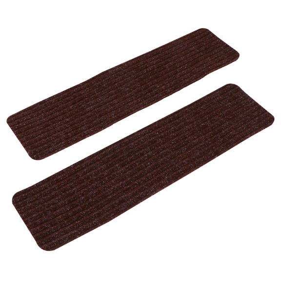 UPOUART 2-Pack Non- Indoor Stair Treads, Polyester Stair Mats for Home Safety and Floor