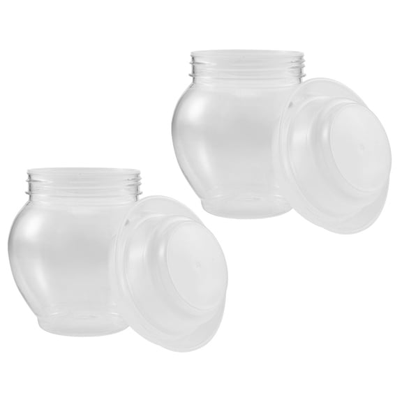 UPOUART 2Pcs Pickle Holder Clear Plastic Multi-function Modern Style Food Storage Household Users