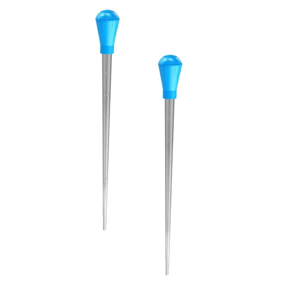 UPOUART 2Pcs Pipettes Dropper Transparent Plastic Kitchen Measuring Supplies