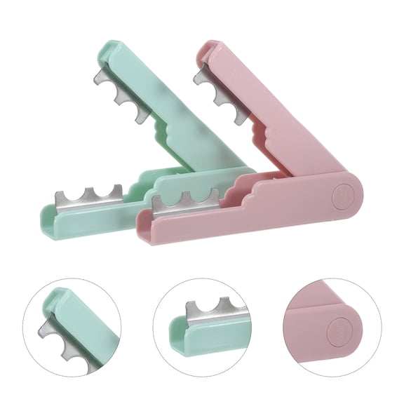 UPOUART 2Pcs Plastic Rose Strippers Tool with Antislip Handle for Professional Floral Arrangement Use
