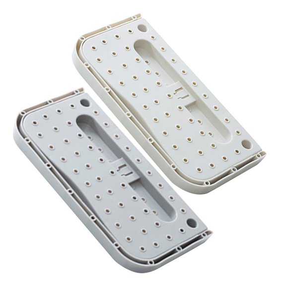 UPOUART 2-Pack Plastic Wall-Mounted Shoe Holders with Strong Cups for Easy Installation and Versatile Storage Solutions