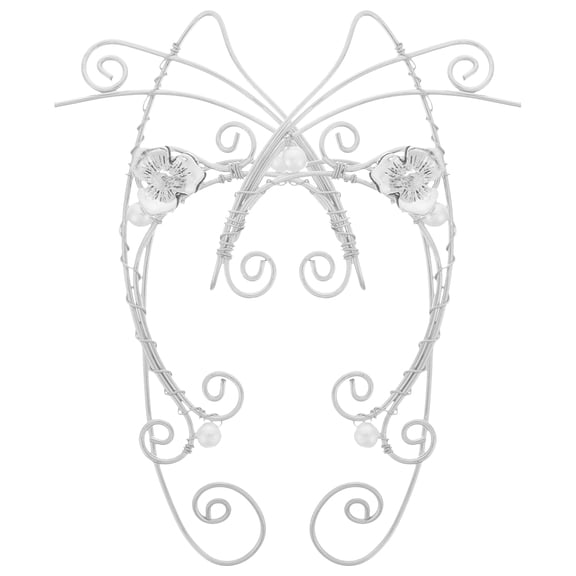 UPOUART 2Pcs Plated Ear Cuff Jewelry Clip on Earrings Lightweight and Elegant Option