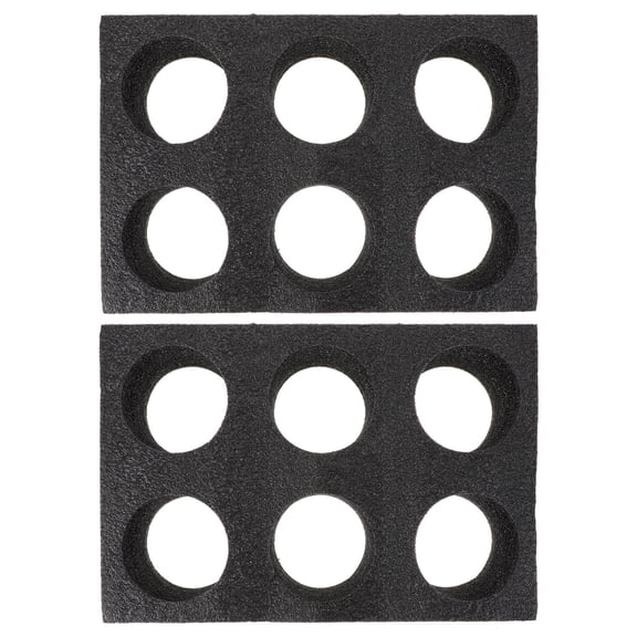 UPOUART 2-Pack Portable Black Wool Cup Holders Beverage Carrier for Easy Drink Transport and Travel