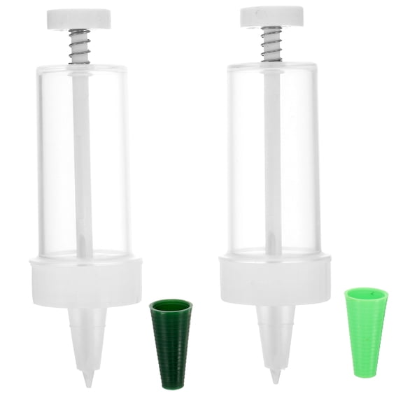 UPOUART 2-Pack Garden Seed Dispenser with Control for Precise Planting and Gardening Tools