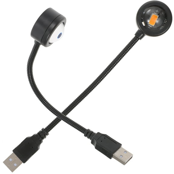 UPOUART 2Pcs Projector Night Light with USB Black ABS Simple Design Party Atmosphere