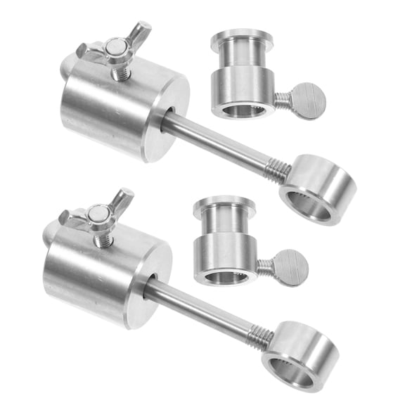 UPOUART 2-Pack Stainless Steel Rotisserie Weight Stabilizer for Rods, Plated Balance Tool for Even Cooking