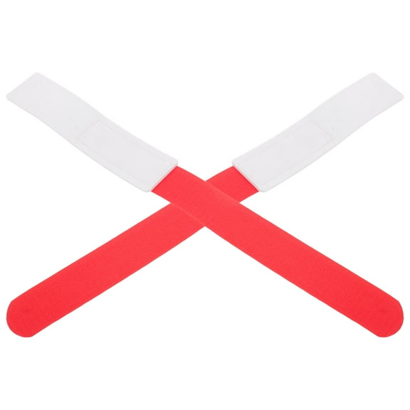 UPOUART 2-Pack Red Nylon Ski Straps for Carrying Skis and Snowboards, , Wear-Resistant Fixing Straps for Winter Sports