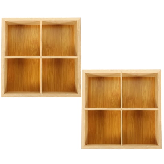 UPOUART food divider tray snack organizer plastic classification friends for christmas 2pcs