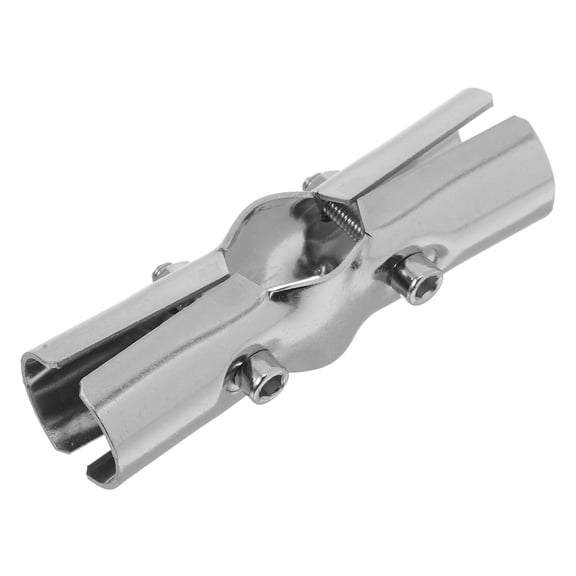 UPOUART 2Pcs Stainless Steel Joint Link Fence Clamps Fence Clamp for Commercial Use