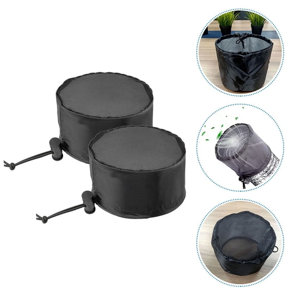 UPOUART 2Pcs Ventilation Ducting Cover for Plant Tent 6x5.89x5.31in