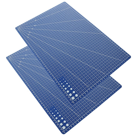 UPOUART Thick PP Engraving Art Mat for Paper Sewing Craft Projects 2Pcs