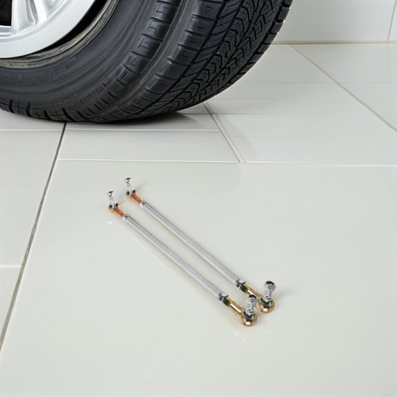 UPOUART 2Sets Atv Steering Rod Linkage Kit with Enhanced Shock Absorption for Off Road and Racing Use