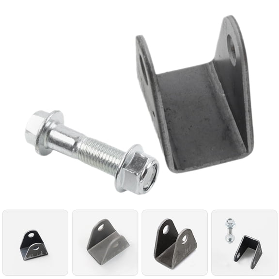 UPOUART 2Sets Shock Mounting Bracket U-shaped Steel Mini Motorcycle Shock Absorbers For Off-road Riding Racing Tracks