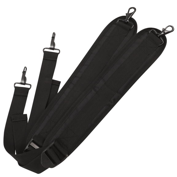 UPOUART 2-Pack Adjustable Black Oxford Cloth Straps for Violin Case and Backpacks, Straps