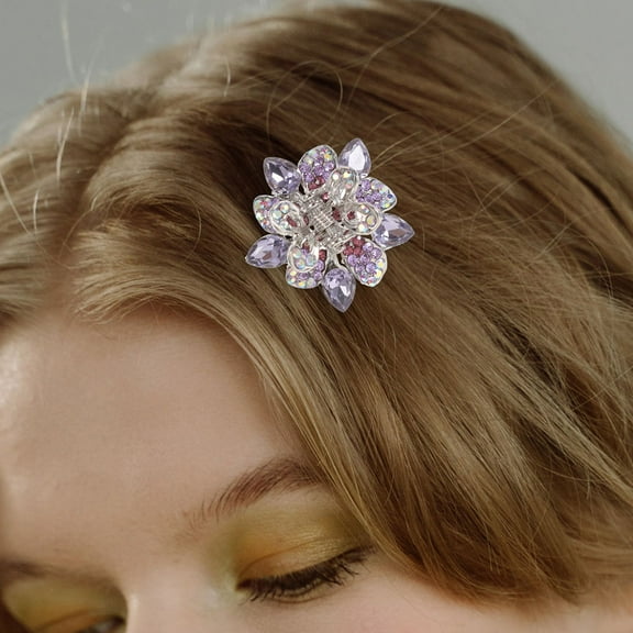 UPOUART 2-Pack Small Metal Bangs Hair Clips for Outdoor Events, Ceremonies, and Everyday Hair Accessories