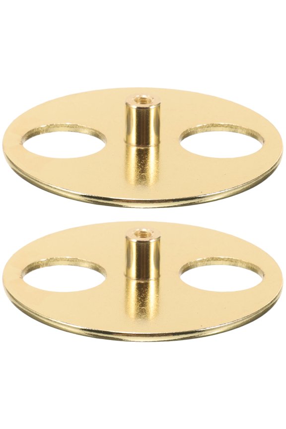 2pcs Metal Music Box Winder Keys for Assembly Windup Instruments and Decorations Accessories