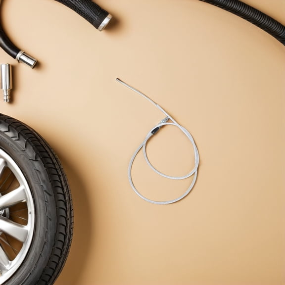 UPOUART 2pcs Accelerator Cable for ATV White Metal Precise Control Motorcycle Enthusiasts